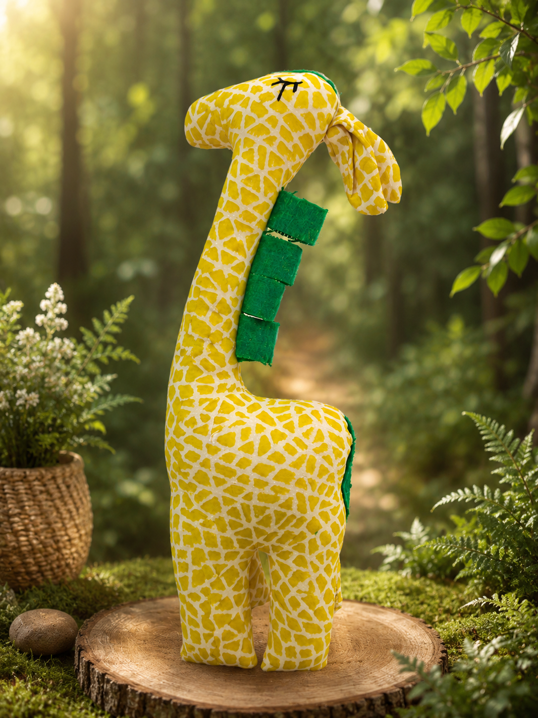 Girrafe- Hand Crafted Animal Toy