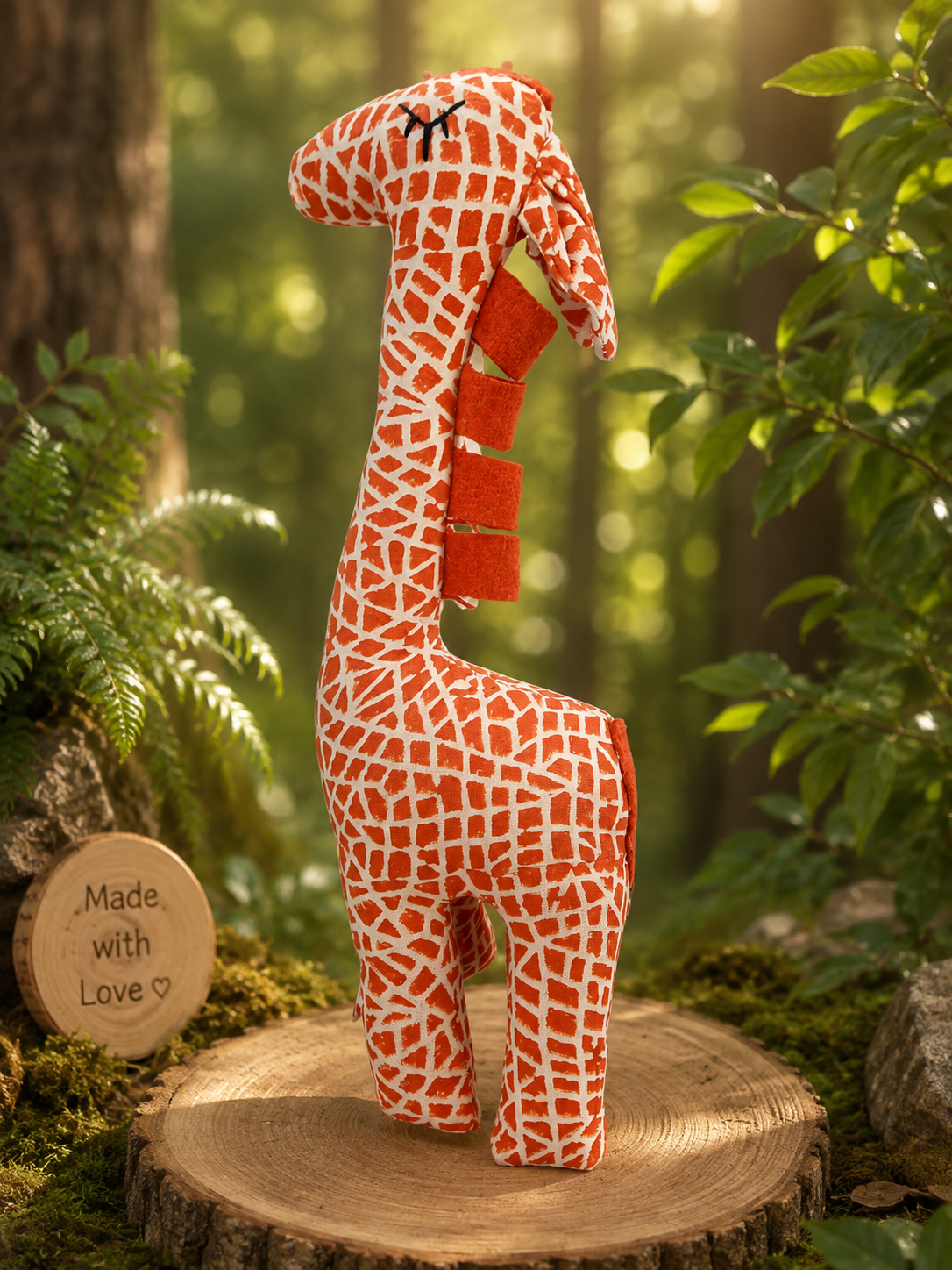 Girrafe- Hand Crafted Animal Toy